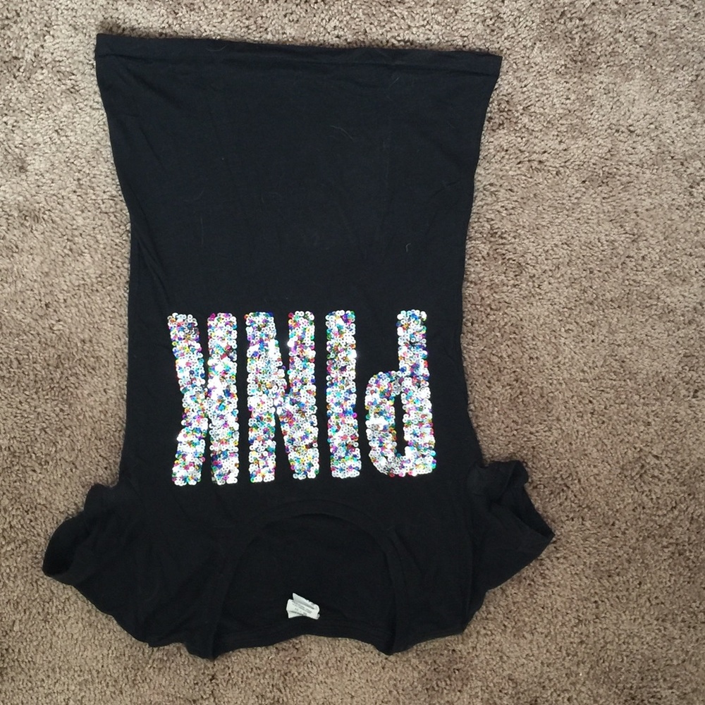 PINK bling tee